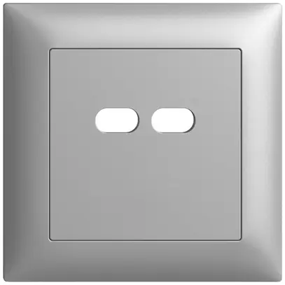 UP-Montageset Feller EDIZIOdue für Steckdose USB 18W 2×Typ C silver 