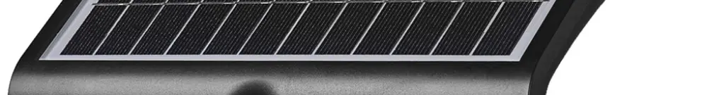 Projecteur LED LEDVANCE ENDURA Solar PIR SEN 8W 850lm 840 IP65 90° noir accu 