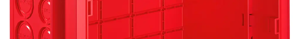 Boîte de coffrage Morach-Technik 290×220×190mm rouge 
