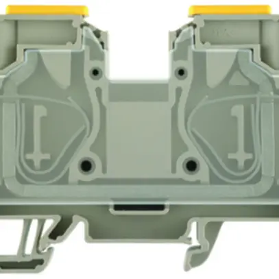 Borne de passage Weidmüller ZDU 35 connexion à ressort 35mm² TS35 beige 