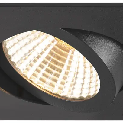 LED-Downlight SLV NEW TRIA 68 8.3W 750lm Ø930 38° DIM 82×82 sz 