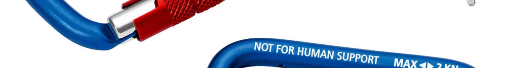 Moschettone per materiale KNIPEX 00 50 03 T BK 