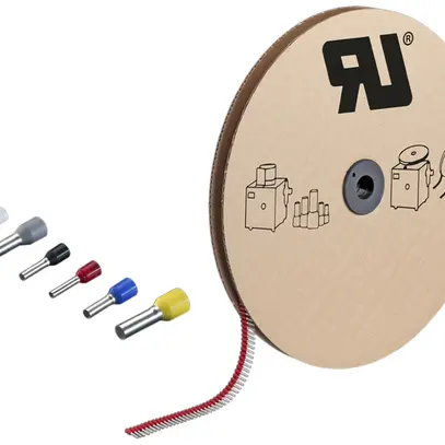 Embout de câble Rittal AS 4051.538 1mm² 10mm jaune livré en bandes 4000pcs 