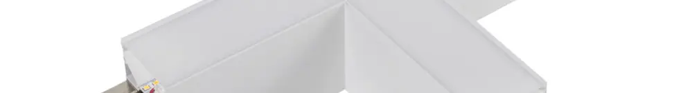 Partie lumineuse en T Sylvania Otao Linear 7.5W 950lm 830/840 392×221mm blanc 