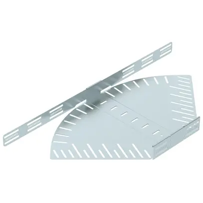 Gomito BET RB W regolabile 60×400mm acciaio zincato a nastro 