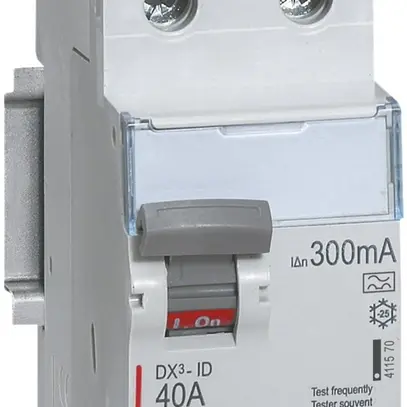 Disgiuntore monoblocco Legrand 2P 40A 300mA tipo A 