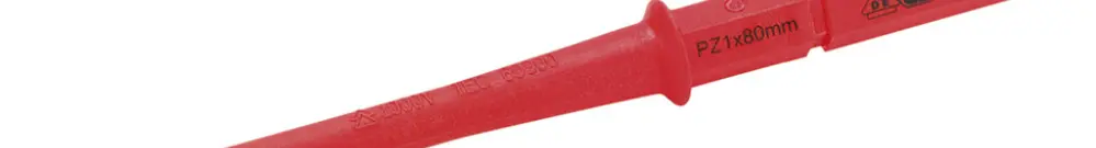 Lame interchangeable CIMCO VDE 1000V cruciforme PZ 1×100mm pour dynamométrique 