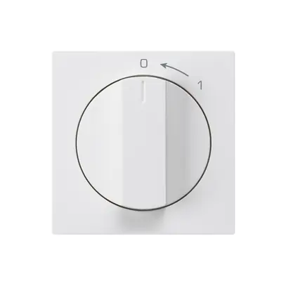 Contact pivotant 0<-1/2L blanc kallysto avec manette 