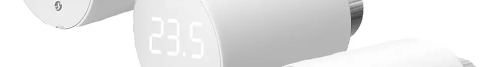 Kit servomoteur RF Shelly BLU TRV SET 3 BLE M30×1.5 1×adaptateur 