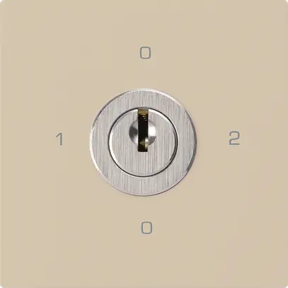 Intérieur interrupteur à clé kallysto 2/1L beige avec serrure Kaba 8 