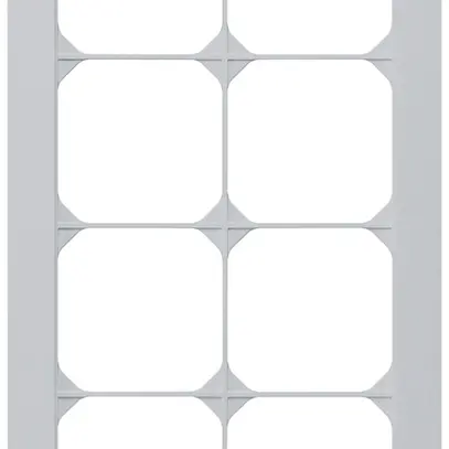 Telaio di copertura INC kallysto.trend 4×2 grigio chiaro 154×274mm 