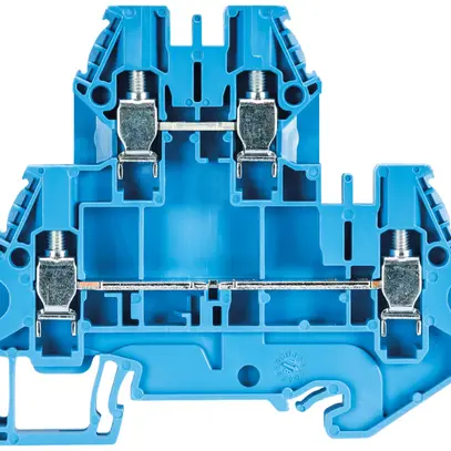 Borne de passage joignable Wieland WT 4 E BL 0.14…6mm² 32A 800V bleu 