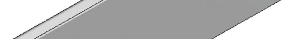 Coperchio Woertz per BRK 4675 140×85mm Al lunghezza=2m alluminio 