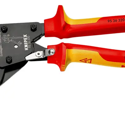 Cisaille pour câbles à cliquet KNIPEX VDE 600mm²/Ø60mm 320mm 