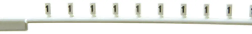 Bacchetta indicatrice Woertz bianco iscrizione: T 