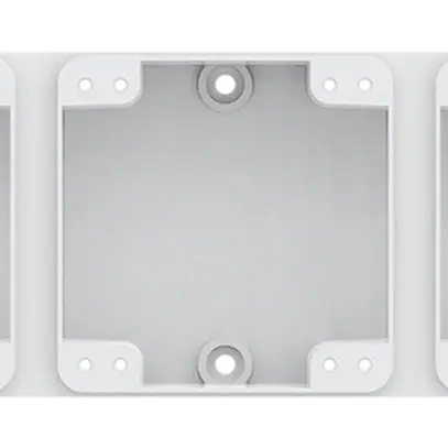 Intestazione AP Hager robusto 1×3 orizzontale 276×86mm bianco 