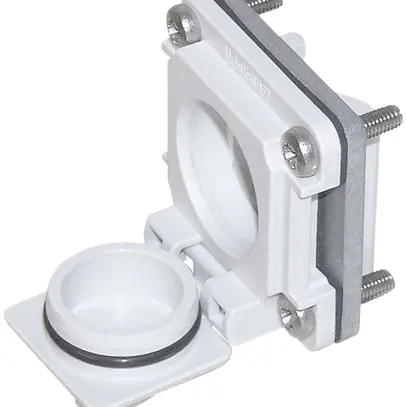 Platine INC Dätwyler, distance de fixation 26.6 mm, a.module MS-C6a Cat.6a 