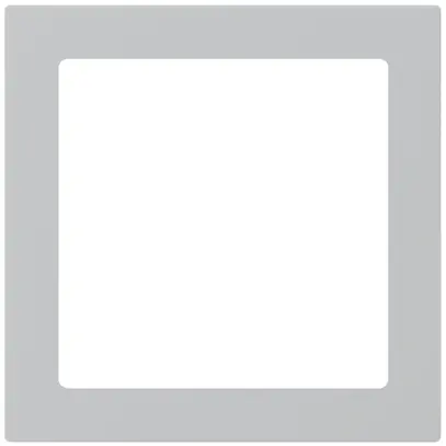 Telaio intermedio kallysto 60×60mm con apertura 45×45mm grigio chiaro 