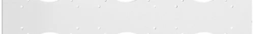 Intestazione NUP Feller NEVO, 2×3, per apparecchi N.CO, bianco 