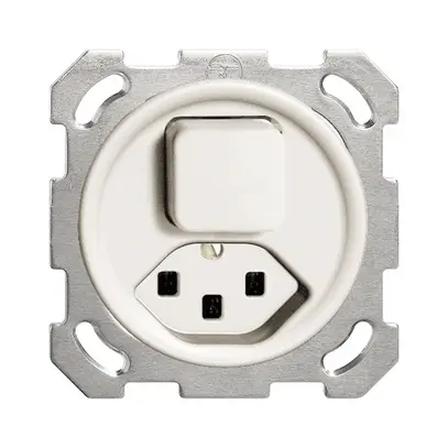 Combinazione INC I FH 6/1L+T23 16A bianco 
