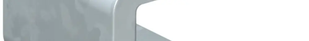 Pièce de fixation Bettermann H=20mm vis M8×25 pour caniveau à grille 