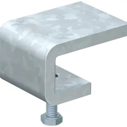 Pièce de fixation Bettermann H=20mm vis M8×25 pour caniveau à grille 