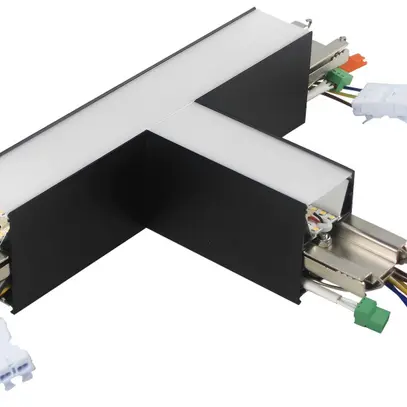 Partie lumineuse en T Sylvania Otao Linear 7.5W 950lm 830/840 392×221mm noir 