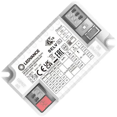 LED-Betriebsgerät LEDVANCE BULKHEAD 5.5…10W 20…28V 200…350mA ON/OFF 79×45×25mm 