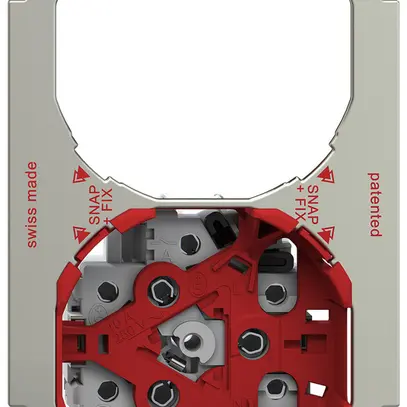 Combinazione INC Feller SNAPFIX® verticale vuoto - 3×T13 