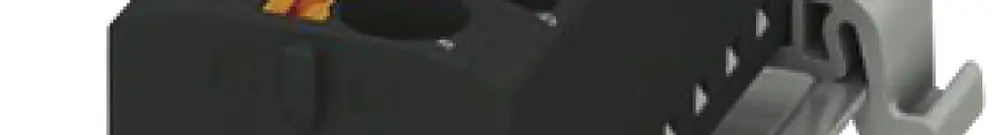 Verteilerblock PX PTFIX 10/18X4-NS35A BK 