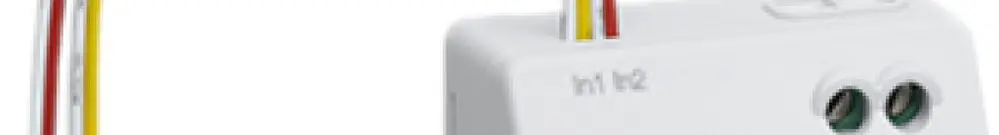 Entrée binaire double+sortie commutateur KNX RF INC TRM694G 