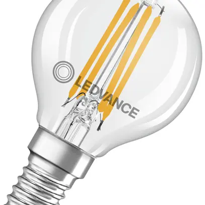 Lampe LED LEDVANCE CLAS P E14 4W 470lm 2700K Ø45×77mm clair 