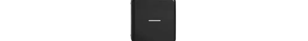 Pulsante 1/4 INC Sdue Wiser simbolo - (meno) nero 