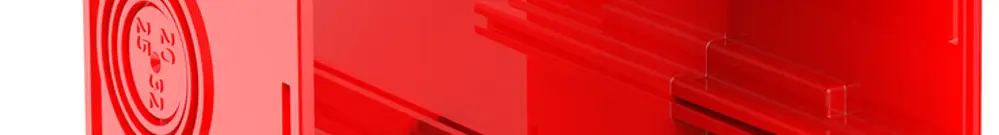 Scatola per cassaforma CRALLO-LEU 198×138×73mm 3×2 senza alogeni rosso 