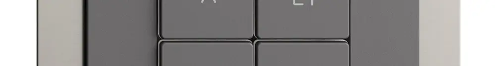 UP-Nebenstelle zu Storenschalter 1K/4T Szene WLAN Edue Wiser dunkelgrau 