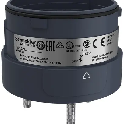 Socle de montage Schneider Electric 3 Pins IP65, noir 