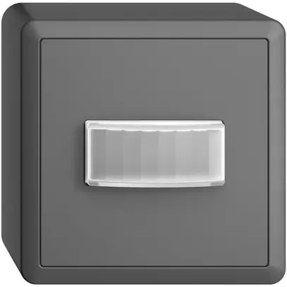 Détecteur de mouvement AP EDIZIOdue FX pirios 180 R eco 1 canal, gris foncé 