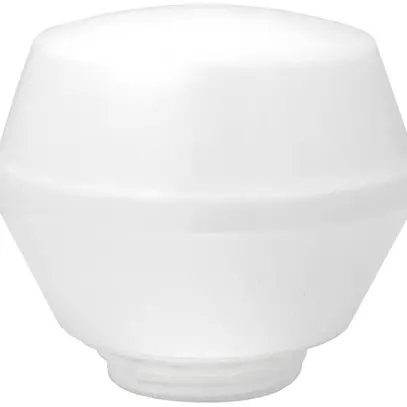 Vetro filettato Roesch rombo filetto 84.5mm Ø170×125mm 75W opale 
