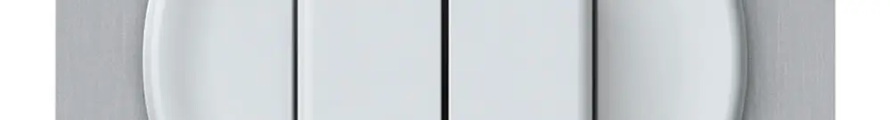 Interruttore a pulsante INC origin sch 1 (3+3) 77×77mm bianco 