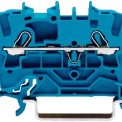 Borne de passage WAGO TopJob-S 2.5mm² 2L bleu série 2002 