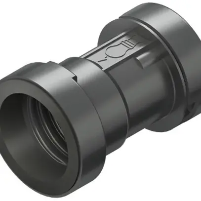Portalampada d'illuminazione HKL E27 ASE 13.5×5.5mm nero IP43 