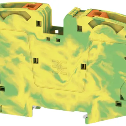 Borne de protection Weidmüller A2C PUSH IN 35mm² vert/jaune 
