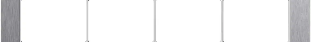 Intestazione INC EDIZIO.liv prestige SNAPFIX® 1×4 94×274mm Cr-sm 