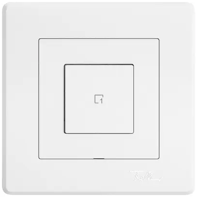 Comando per pulsante scene INC EDIZIO.liv Wiser SNAPFIX® 1 scena WLAN 1T bi 