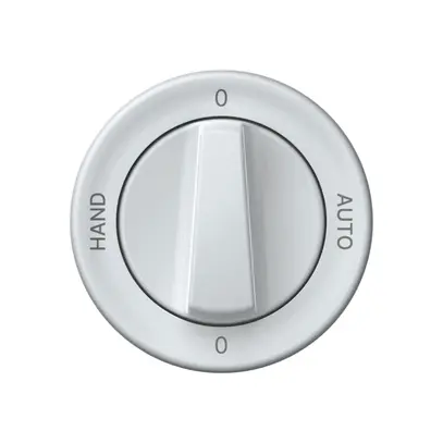 Kit frontale origin interruttore rotativo 0-AUTO-0-HAND 60×60mm bi 