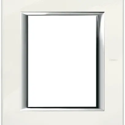 Abdeckrahmen Al weiss lack. Axolute 141.5×127mm 