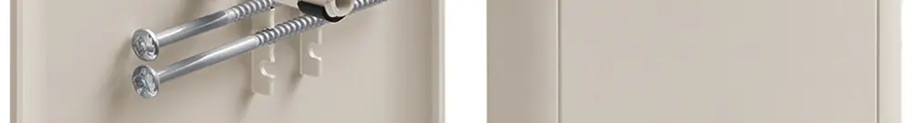 Steckdeckel HSB zu Abzweigdose Design EDIZIOdue 130×130mm crema halogenfrei 