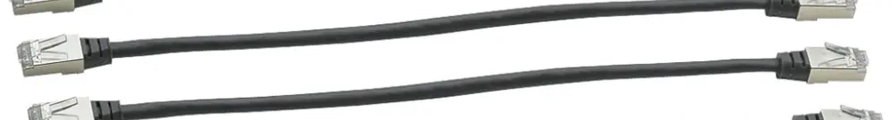 Câble patch 0.3m cat.6 RJ45 hautement flexible 