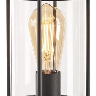 Lampada da tavolo SLV PHOTONIA E27 60W IP44 Ø146×254mm nero/vetro 
