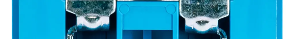 Morsetto di passaggio componibile Wieland WT 10 BL 0.5…16mm² 57A 1000V blu 